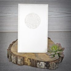 Laser cut flower 3337 meniu