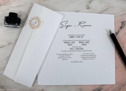 detaliu invitatie deschisa si inchisa